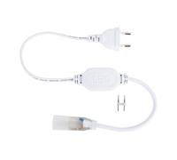 Ledkia Cable Rectificador Corriente Neón LED 7.5 W/m Monocolor 220V AC 120 Led/m Semicircular 180º IP67 a Medida Corte Cada 100 Cm - Tiras de Luz LED