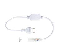 LEDKIA Cable Rectificador Manguera LED Redonda 220V AC IP65 Corte 100 cm Ø1