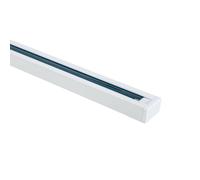 LEDKIA Carril Monofásico Aluminio para Focos LED 2 Metros Blanco | Instalación Fácil | Compatible con Focos LED | Interior IP20