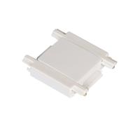 Ledkia Conector de Unión para Carril Magnético 25mm SuperSlim 48V Superficie Blanco