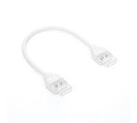 Ledkia Conector Hipopótamo Doble con Cable para Tira LED RGBIC COB 24V DC IP65 Ancho 12 mm 12 mm