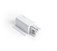 LEDKIA Conector 'Left Side' Trifásico a Red para Carril Empotrable Aluminio