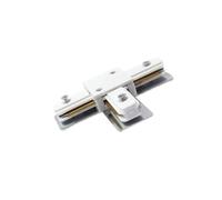 LEDKIA Conector Tipo T para Carril Monofásico Aluminio Blanco