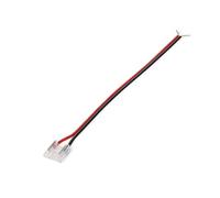 LEDKIA Conector Tira LED 12/24V DC SMD y COB IP20 Ancho 8mm con Cable 8 mm