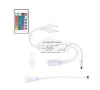 Ledkia Controlador Manguera LED Redonda 220V AC 36 LED/m RGB IP65 Corte 100 cm RGB