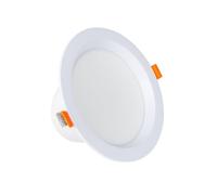 LEDKIA Downlight LED 12W Circular LUX Corte Ø 125 mm IP44 No Flicker 4000K