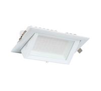 LEDKIA Downlight LED 38W Rectangular Direccionable 130lm/W Corte 210x125
