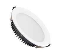 LEDKIA Downlight LED 40W Circular Aero 130 lm/W Microprismático Corte Ø 2