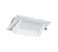 LEDKIA Downlight LED 48W Rectangular Direccionable 130lm/W Corte 210x125