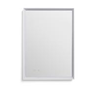 Ledkia Espejo Baño con Luz LED y Antivaho 80x60 cm Maia Seleccionable (Cálido-Neutro-Frío) Selectable (warm-neutral-cold)