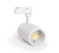 LEDKIA LIGHTING Foco Carril LED Monofásico 20W Regulable CCT Seleccionable Pulyx Multiángulo 15-60º Blanco