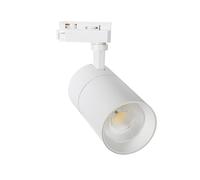 LEDKIA Foco Carril LED Monofásico 30W CCT Seleccionable Mallet Blanco