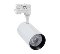 LEDKIA Foco Carril LED Trifásico 30W Vulcan Blanco 4000K Blanco Neutro