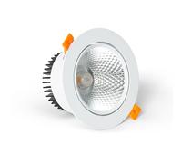 LEDKIA Foco Downlight LED 15W Circular COB CRI90 Corte Ø 113 mm No Flicker