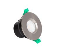 Ledkia Foco Downlight LED 5-8W Ignífugo Circular Regulable IP65 Corte Ø 65 mm Solid Design Blanco Seleccionable (Cálido-Neutro) Selectable chrome (neutral-cold)