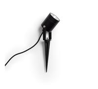 LEDKIA Foco Exterior LED 3W con Pincho Fern EasyFit 12V Negro