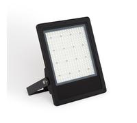 Ledkia Foco Proyector LED 150W 170 lm/W IP65 ELEGANCE Slim PRO Negro 3000K 30º Blanco Cálido 4000k asymmetrical 80ox155o neutral white