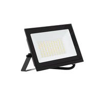 LEDKIA LIGHTING Foco Proyector LED 50W 120 lm/W IP65 S3 para Jardín, Terraza, Patio, 3000K No Negro Blanco Cálido