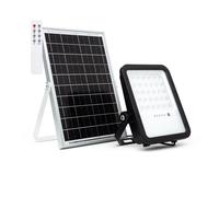 Ledkia Foco Proyector LED Solar 1100 lm IP65 con Control Remoto Nurda 4000K Blanco Neutro 4000k neutral white
