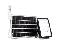 Ledkia Foco Proyector LED Solar 2200 lm IP65 con Control Remoto Nurda 4000K Blanco Neutro 4000k neutral white