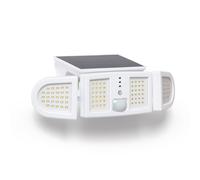 Ledkia Foco Proyector LED Solar 5W IP65 con Sensor de Movimiento PIR y Crepuscular 6000K - 6500K Sí Blanco Blanco Frío 6000k - 6500k yes white cool white