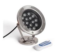 LEDKIA Foco Sumergible LED RGB 15W Superficie 24V DC IP68 RGB