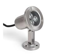 LEDKIA Foco Sumergible LED RGB 3W Superficie 12V DC Inox XtraPool RGB