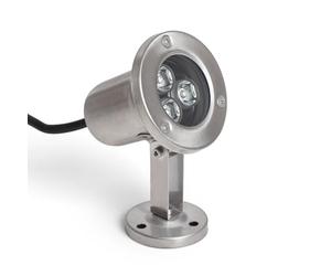 LEDKIA Foco Sumergible LED RGB 3W Superficie 12V DC Inox XtraPool RGB