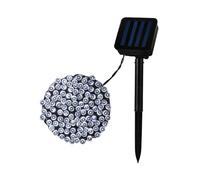 Ledkia Guirnalda Solar Exterior Cable LED 22m RGB 3000k warm white
