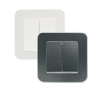 Ledkia Interruptor Doble Classic - Cambia con Estilo Tu Hogar