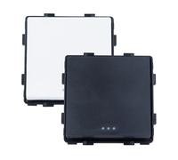 Ledkia Interruptor Simple de Cruzamiento Modern Blanco