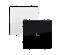 Ledkia Interruptor Táctil Simple Pulsador Modern Negro Black