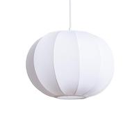LEDKIA Lámpara Colgante Algodón Taupiri Blanco