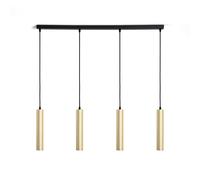 Ledkia Lámpara Colgante Aluminio Aritz 4 Focos Blanco Golden
