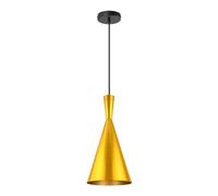 Ledkia Lámpara Colgante Metal Lennon - Diseño Retro-Vintage en Aluminio Duradero