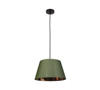 Ledkia Lámpara Colgante Textil Baharia - Diseño Vintage y Iluminación Versátil Camo green