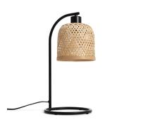 Ledkia Lámpara de Mesa Bambú Adola Natural