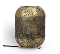 Ledkia Lámpara de Mesa de Metal Aerba Dorado Golden