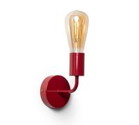 LEDKIA Lámpara de Pared de Metal Jayso Rojo | CasquilloE27