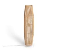 LEDKIA Lámpara de Pie de Bambú Komu Natural | CasquilloE27