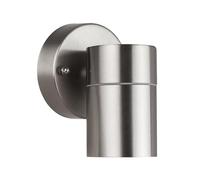 LEDKIA LIGHTING Aplique de Pared Exterior Acero Inoxidable Satin Plateado GU10