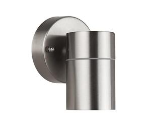 LEDKIA LIGHTING Aplique de Pared Exterior Acero Inoxidable Satin Plateado GU10