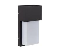 LEDKIA LIGHTING Aplique de Pared Exterior de Aluminio Etnea Negro E27