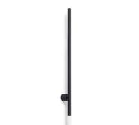 LEDKIA LIGHTING - Aplique de Pared Lineal LED 10W Houston | Diseño Moderno y Minimalista | Iluminación Constante 900 lm | Acabado Negro Mate | Decoración para Salón, Dormitorio, Metal, Negro Black