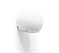 LEDKIA LIGHTING - Aplique de Pared Yeso Klay | Decoración Moderna | Instalación Interior IP20 | Compatible con Bombilla G9 220-240V | Acabado Duradero, Blanco, Yeso