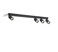 LEDKIA LIGHTING Aplique de Techo Aluminio Breixo 4 Focos Bronce GU10
