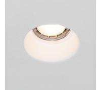 LEDKIA LIGHTING - Aro Downlight Integración Escayola/Pladur Circular | Soporte GU10/GU5.3 | Corte Ø133 mm | Diseño Minimalista | Resistente al Calor | Interior IP20, Blanco, Yeso White Gu10,gu5.3