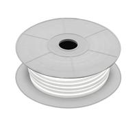 LEDKIA LIGHTING - Bobina Tira Neón LED 24V DC NFLEX6 | IP65 | Corte cada 5 cm | 120 LEDs/m de Bajo Consumo | Uso Interior y Exterior, Blanco Cálido, Plástico