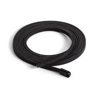LEDKIA LIGHTING Cable Eléctrico Plano de Guirnaldas a Medida Negro 25 m