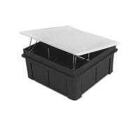LEDKIA LIGHTING Caja de Empalme y Derivación Empotrable con Garra Metálica 105x105x51 mm Blanco